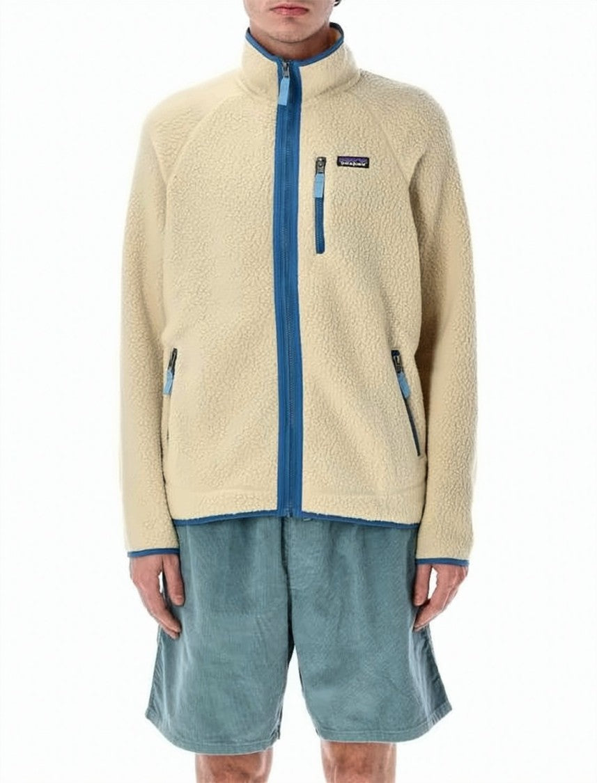 Patagonia Textured Fleece High Collar Jacket