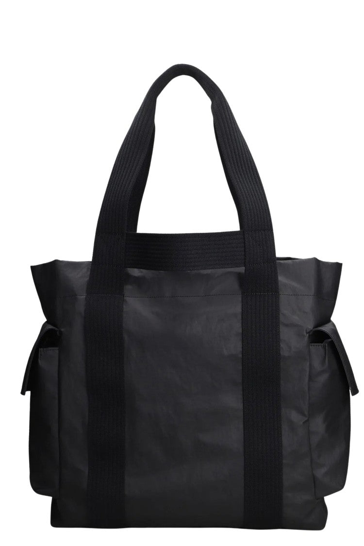 Y-3 Black Work Tote Padded Laptop Polyamide Tote Bag