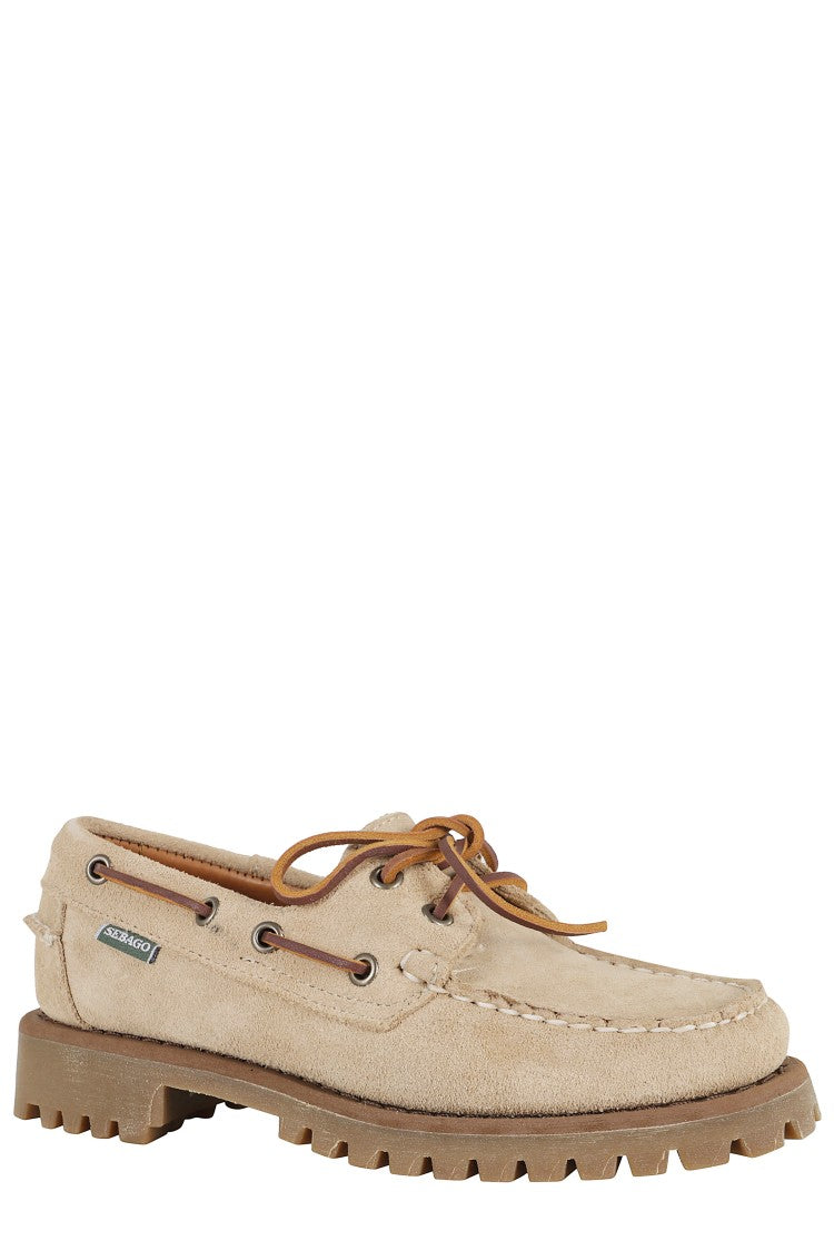 Sebago Ranger Suede Moccasin With Rugged Sole