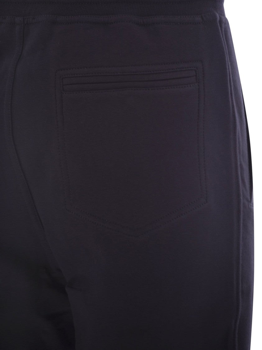 Brunello Cucinelli Techno Cotton Fleece Trousers