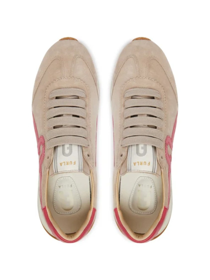 Furla Retro Retro Linen Flax Minimalist Sneakers