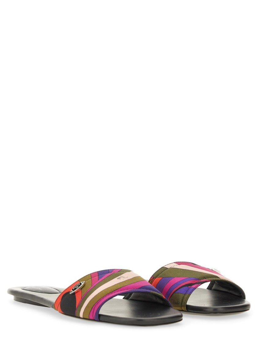 Pucci Iris Print Sandal