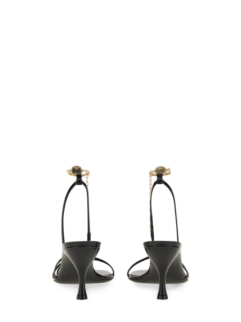 Ferragamo Patent Calf Sandals