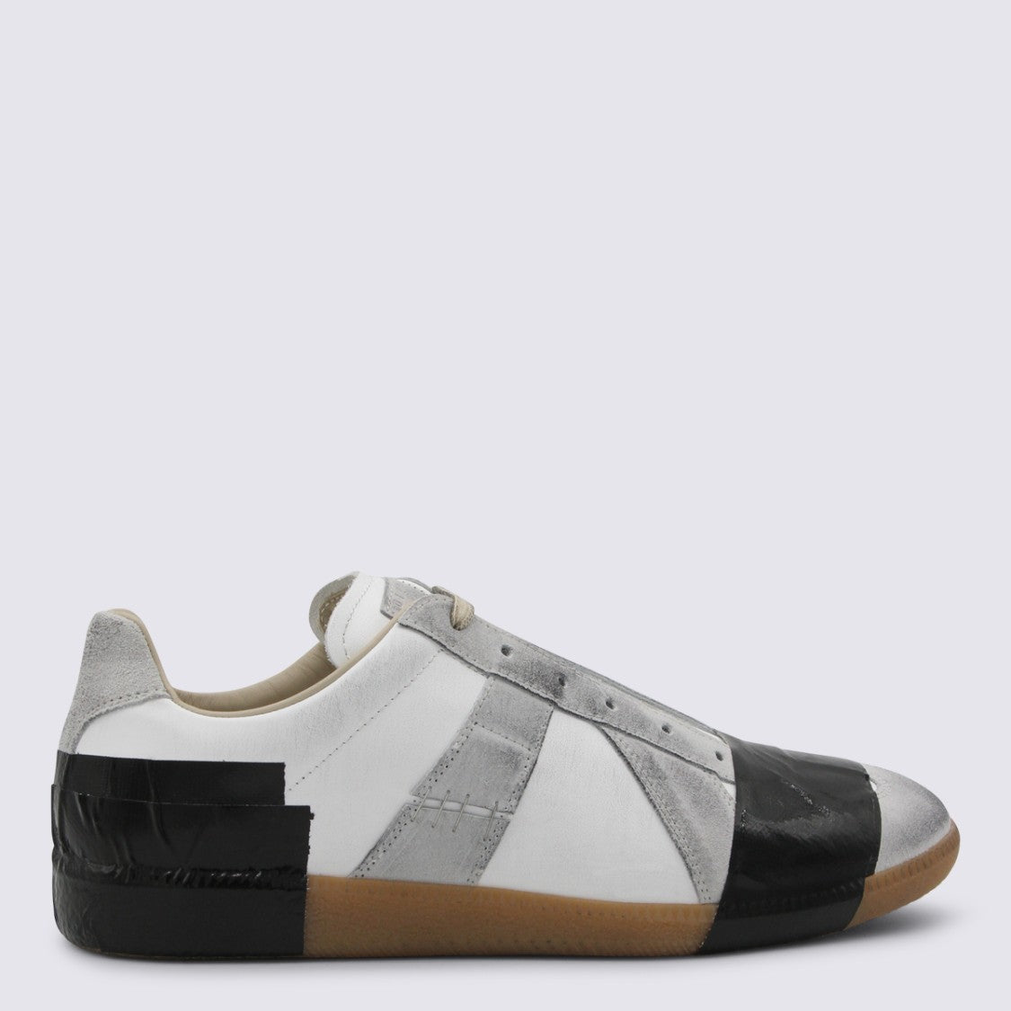 Maison Margiela White Leather Sneakers