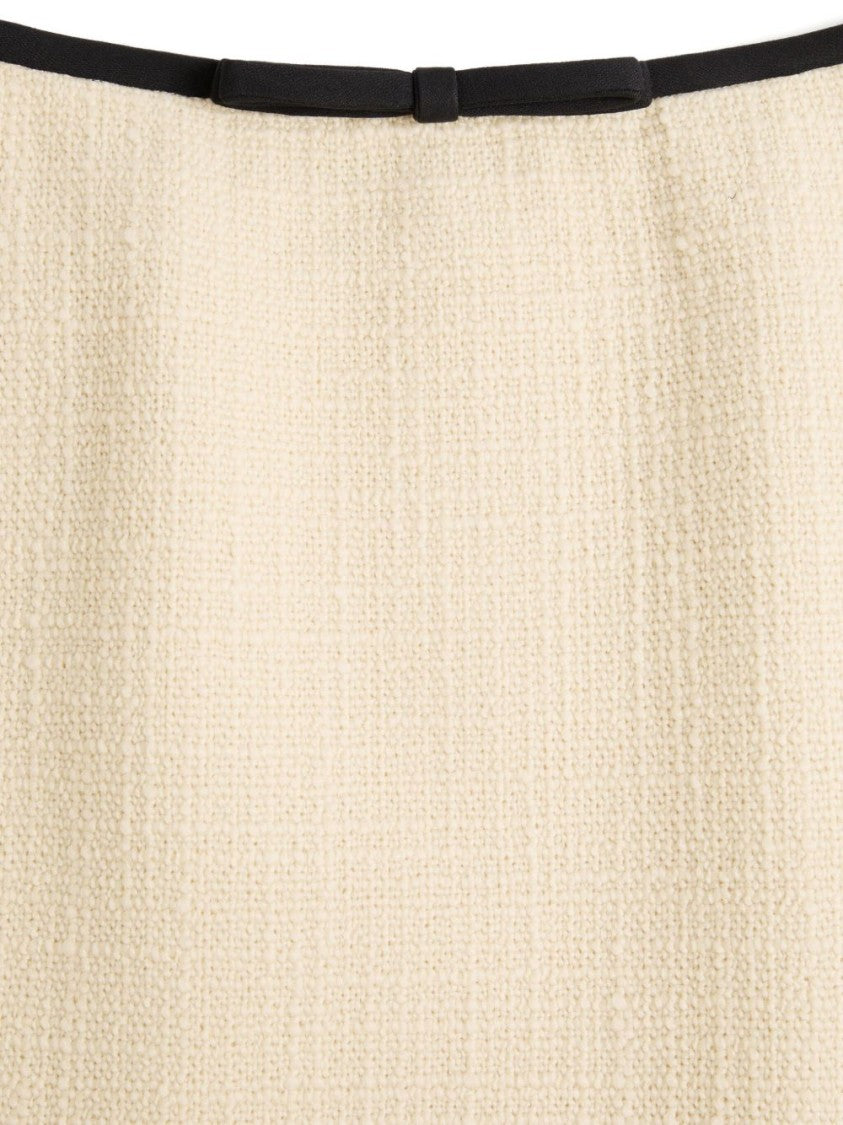 Valentino Garavani A-Line Mini Skirt With Slim Waistband