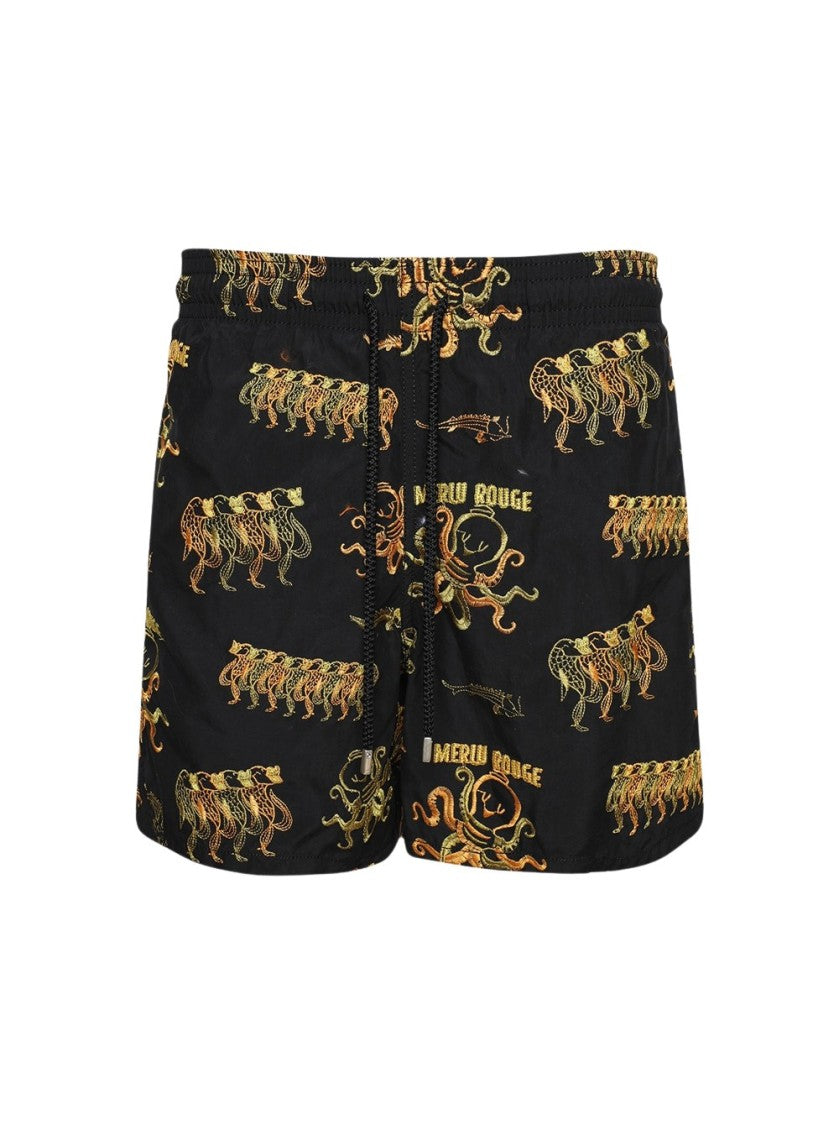 Vilebrequin Embroidered Au Merlu Rouge