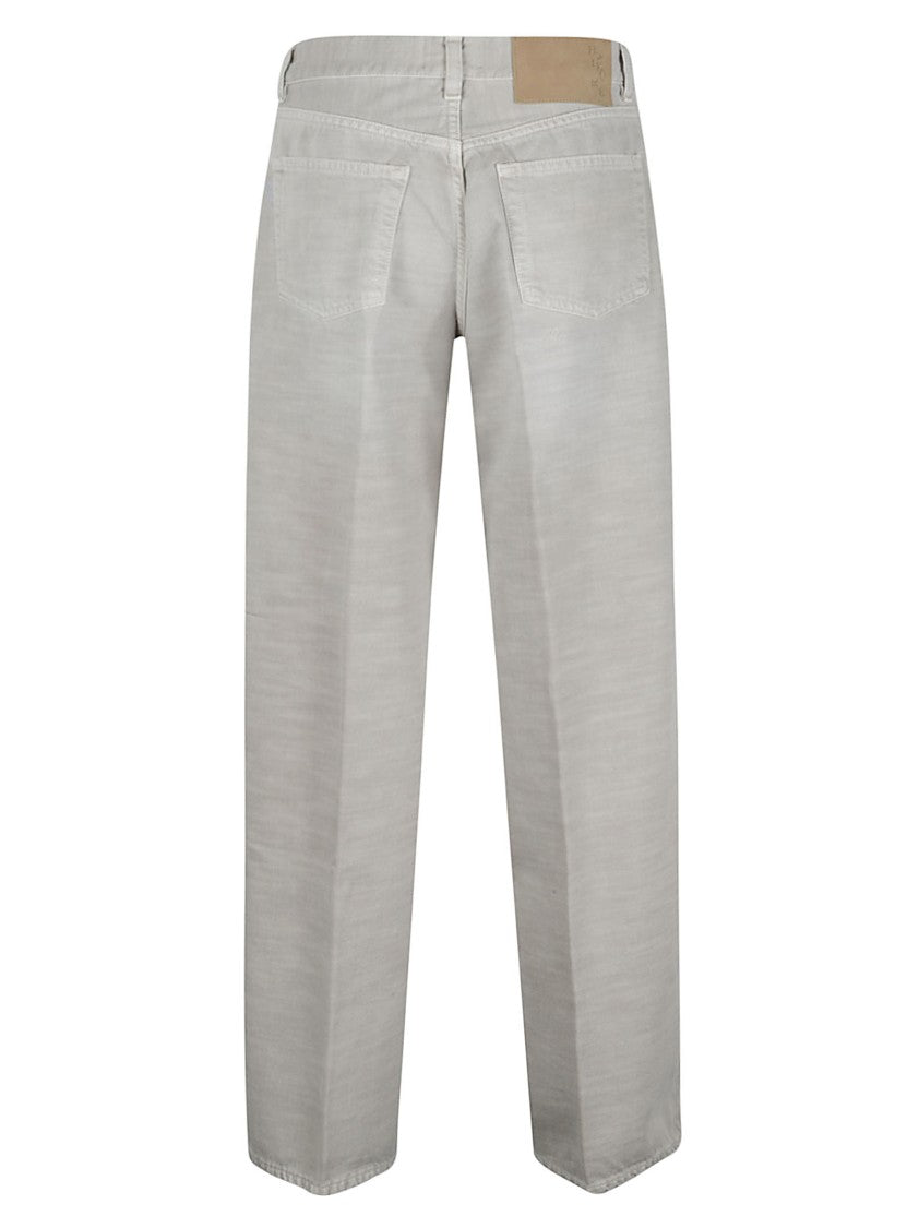 Haikure Bethany Bull 44 Straight-Leg Light Grey Pants