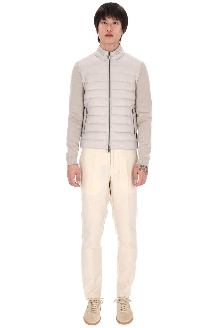 Moorer Cattaneo-S3r Knit Sleeves Down Jacket