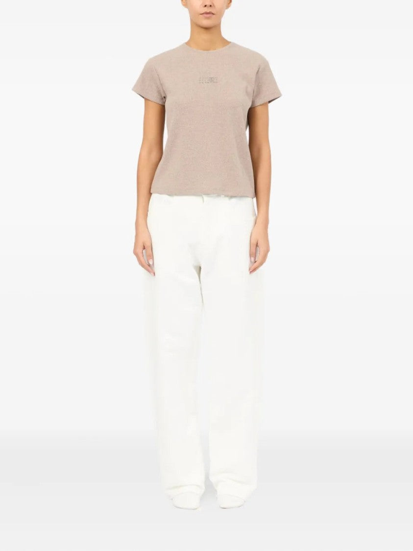 Mm6 By Maison Margiela Numbers-Print T-Shirt