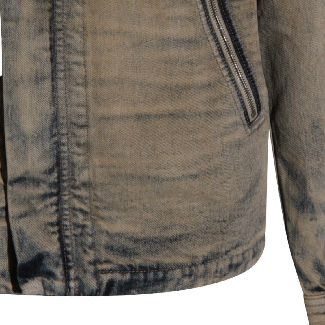 Drkshdw By Rick Owens Gradient Washed Effect Jacket With Classic Collar