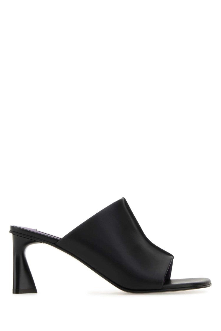 Stella Mccartney Black Alter Mat Elsa Mules