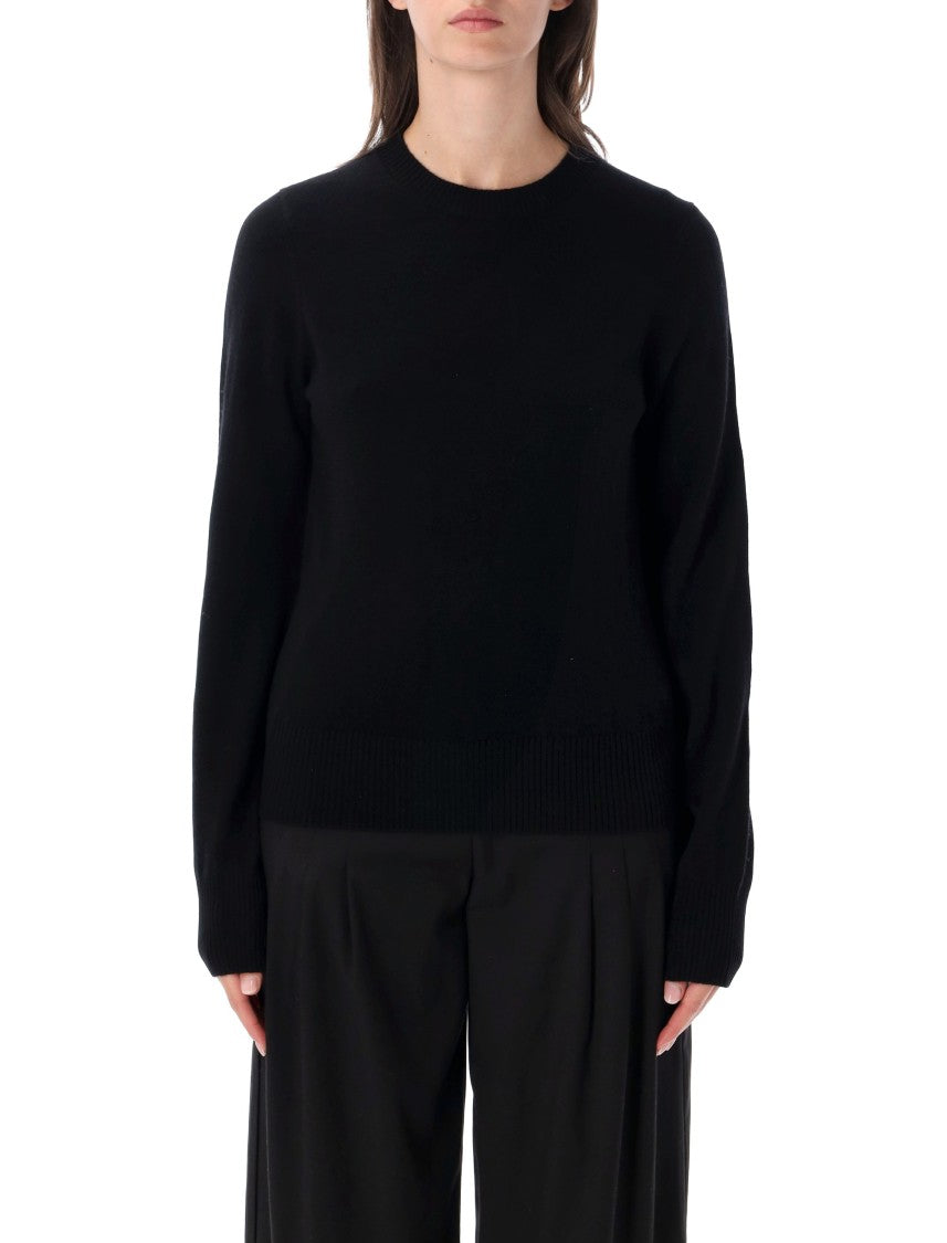 Rhea Relaxed-Fit Ribbed Crewneck Knit Sweater