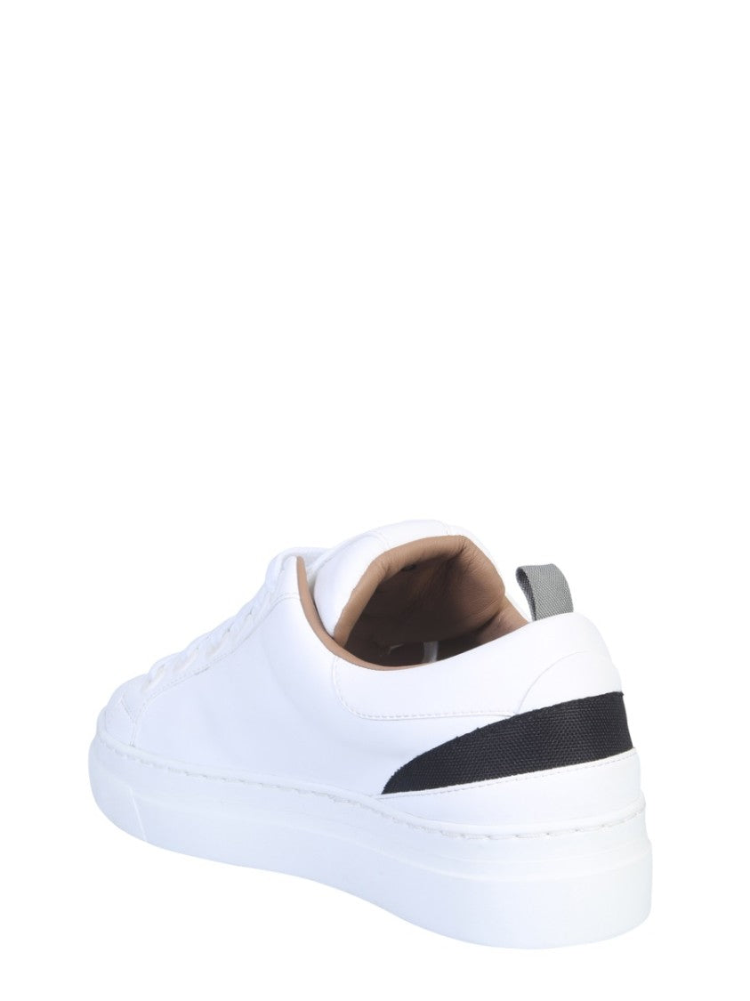 Forward Ecoleather Low-Top Sneakers With Contemporary Detailing