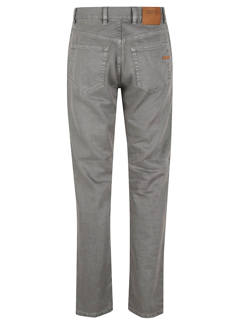 Zegna Straight-Leg Jeans With Classic Five-Pocket Design
