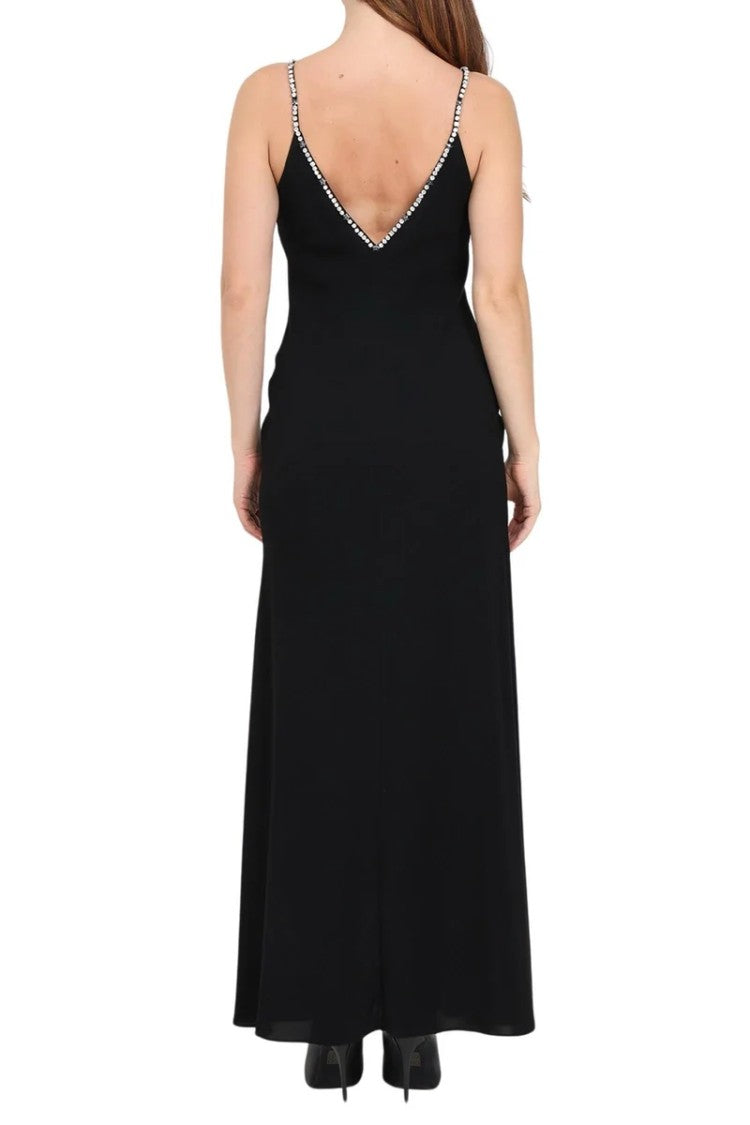 Max Mara Long Dress Triacetate Polyester - Black