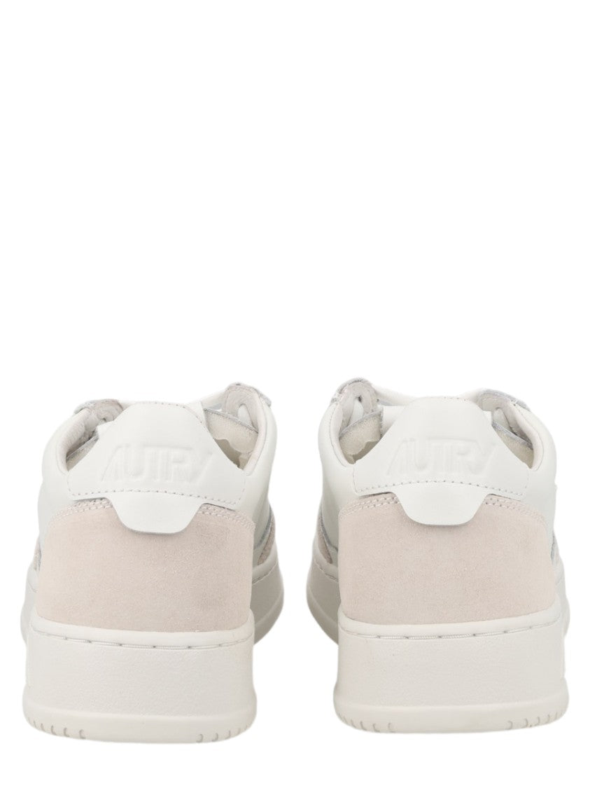 Autry Medalist Low Leather Suede Low-Top Sneakers