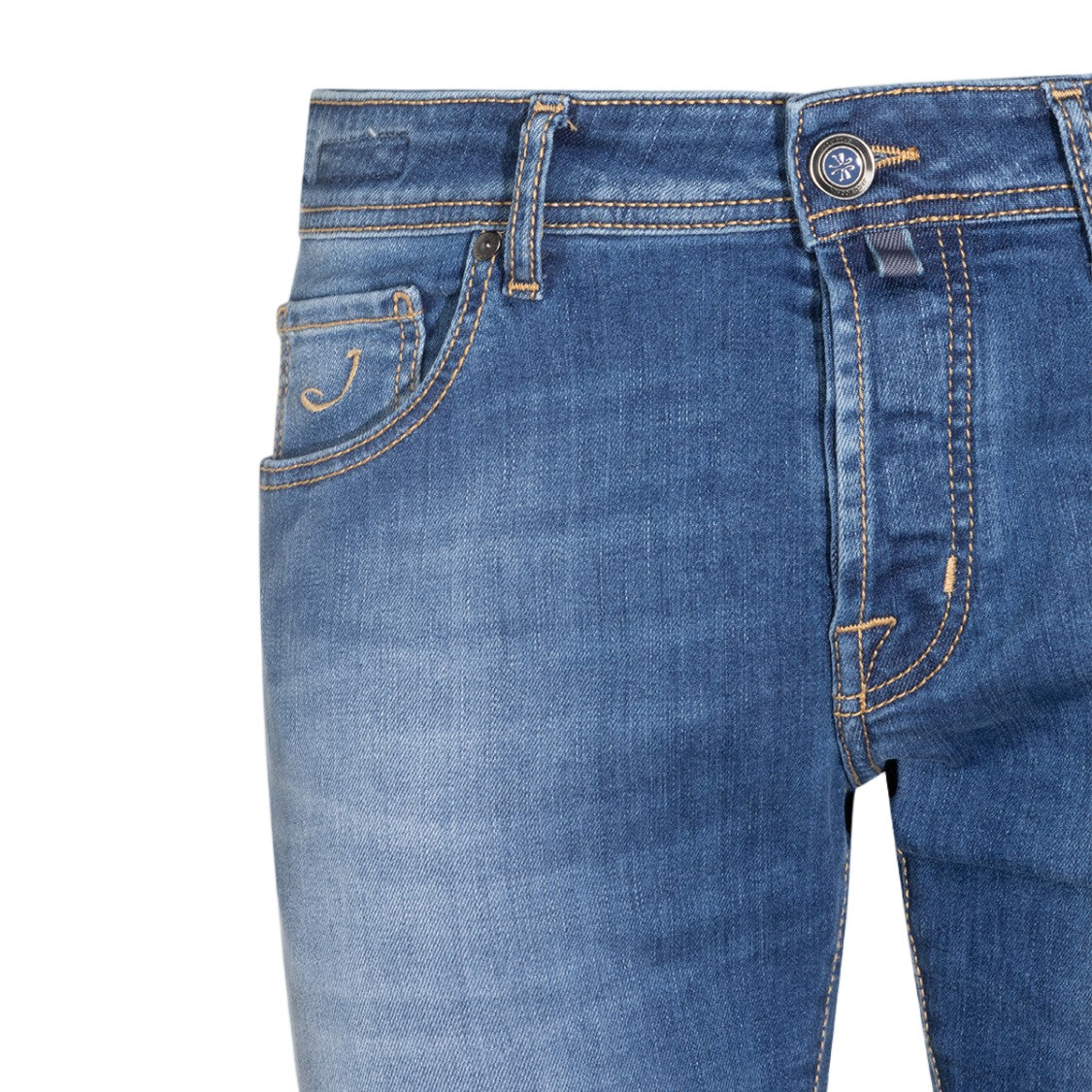Jacob Cohen Slim-Fit Jeans With Classic Five-Pocket Design