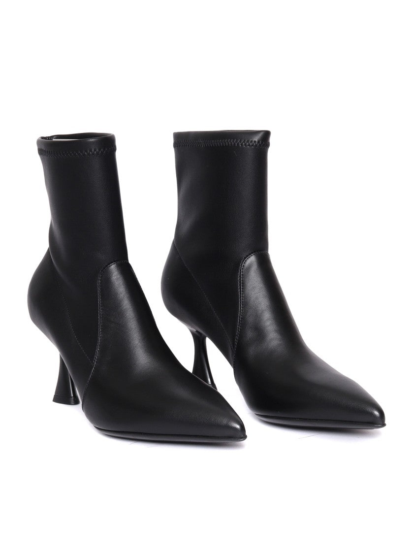 Sergio Levantesi Janet56 Calf/Supreme Black Ankle Boot