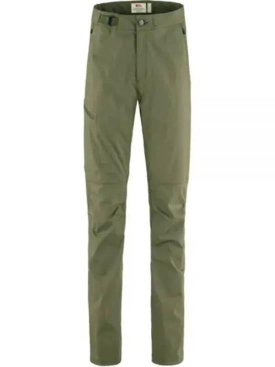 Fjallraven Kanken Straight Fit Green Pants With Practical Design