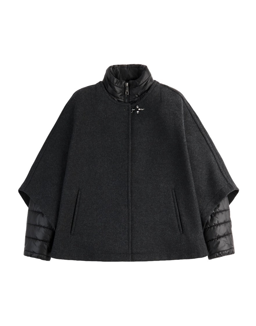 Fay Double-Face Wool Cape