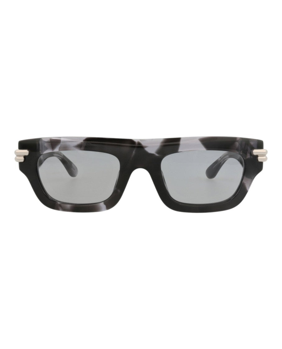 Bottega Veneta Square-Frame Recycled Acetate Sunglasses