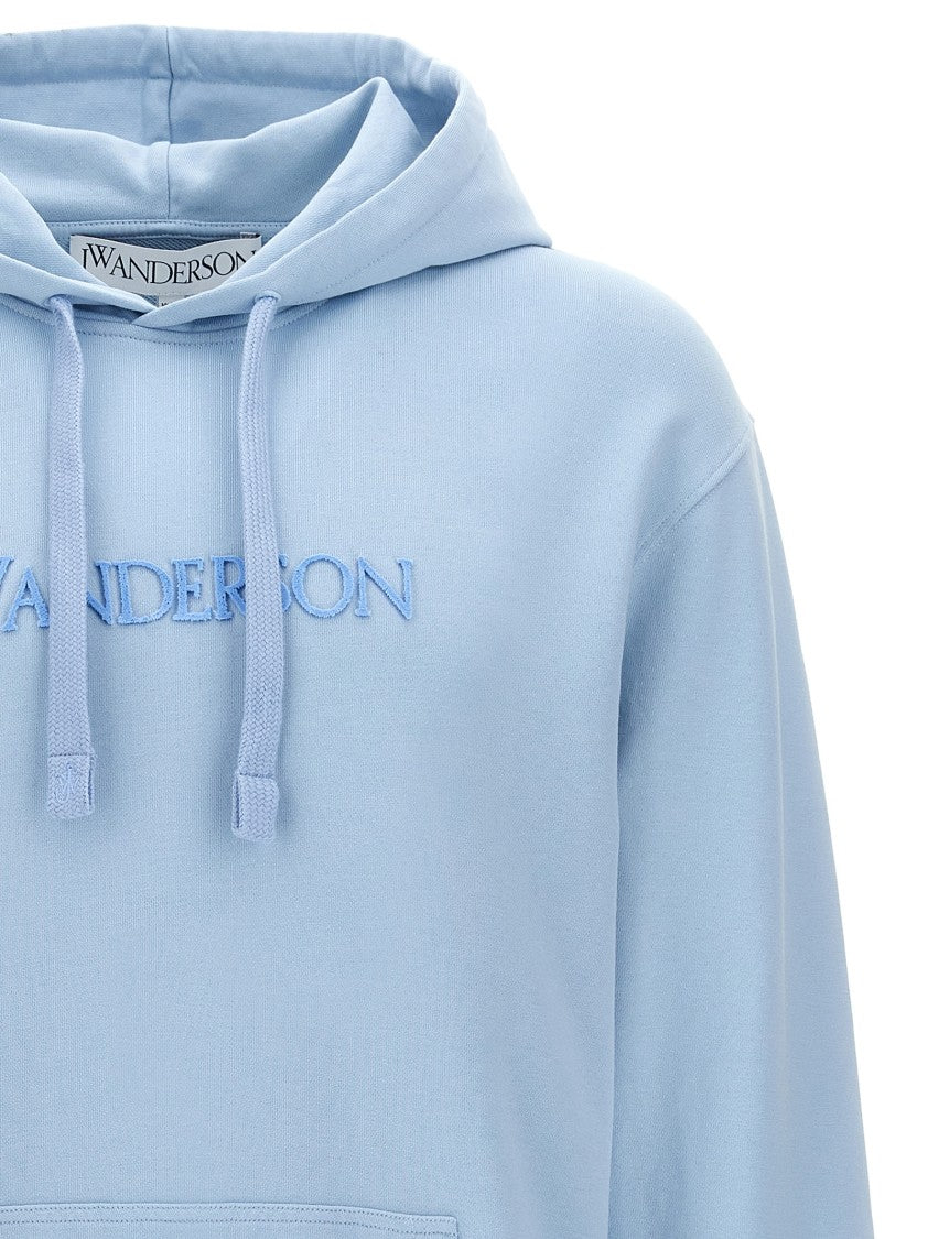 J. W. Anderson Tone-On-Tone Embroidered Cotton Hoodie