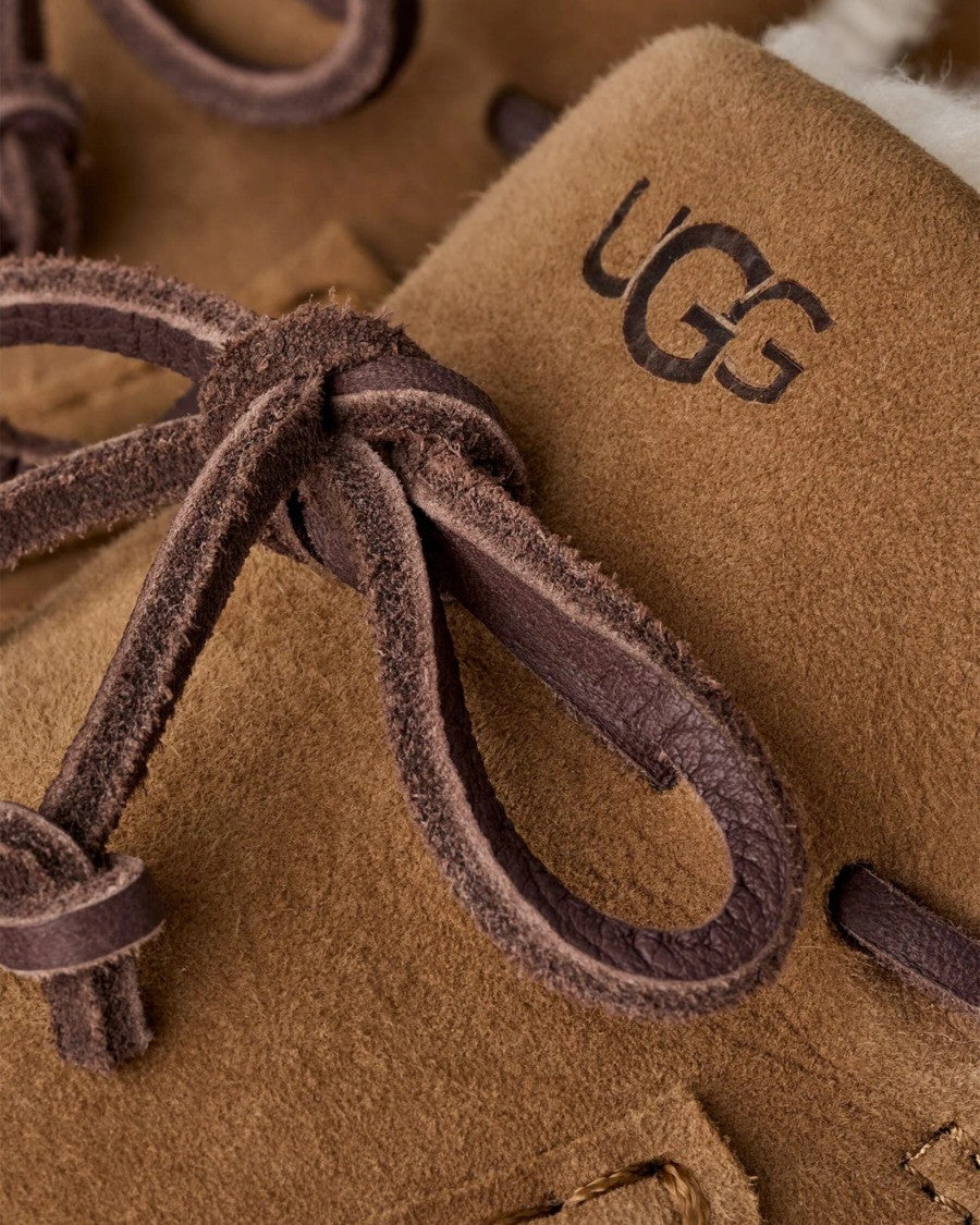 Ugg Chestnut Quill Slip-On Uggplush Suede Loafers