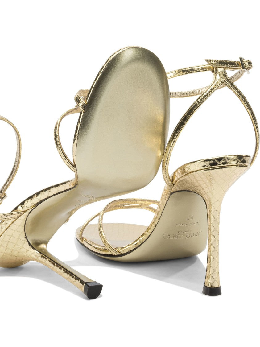 Jimmy Choo "Leo 100Mm" Heeled Sandals