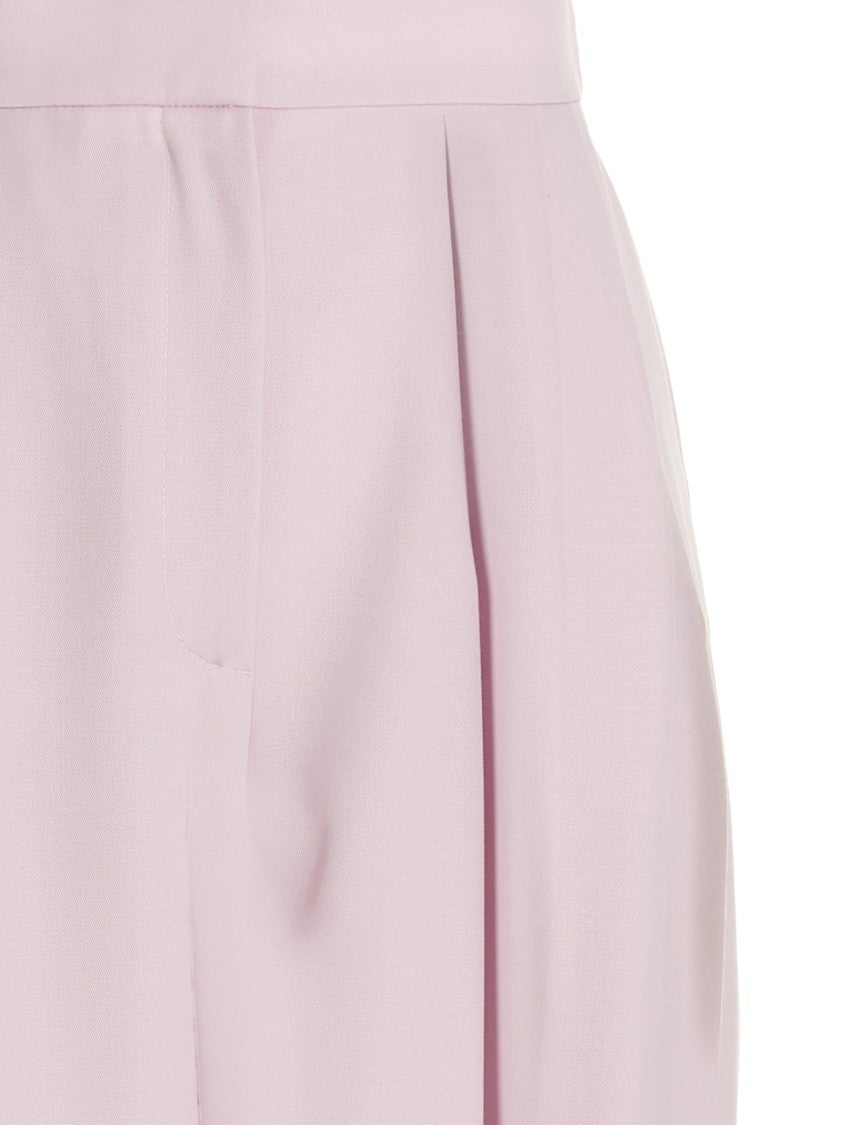 Mcqueen Pants With Front Pleats