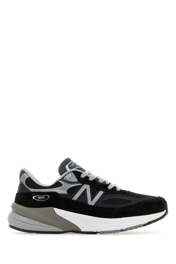 New Balance Black/Grey 990V6 Sneakers