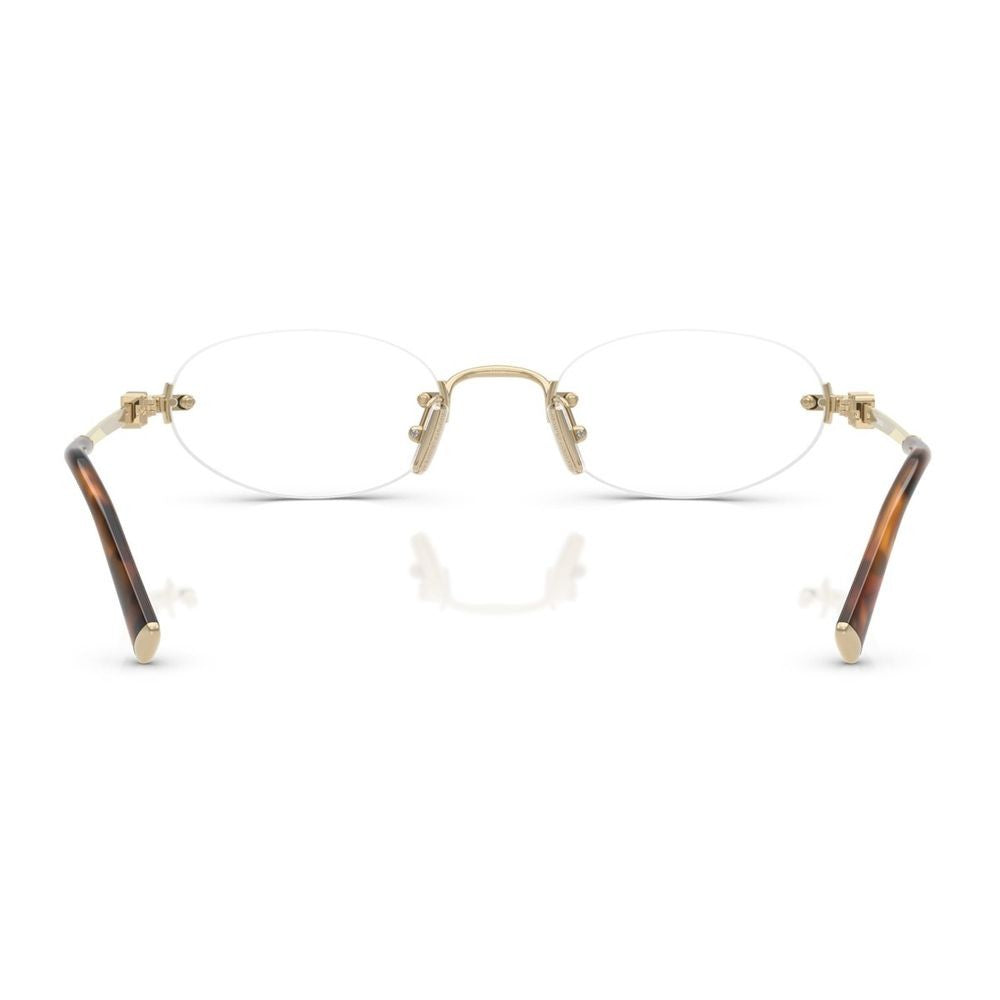 Miu Miu 0Mu 53Wv Rimless Oval Sunglasses