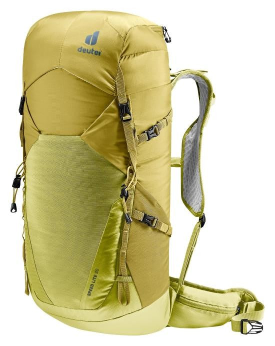 Deuter Functional Green Deuter Backpack With Adjustable Straps