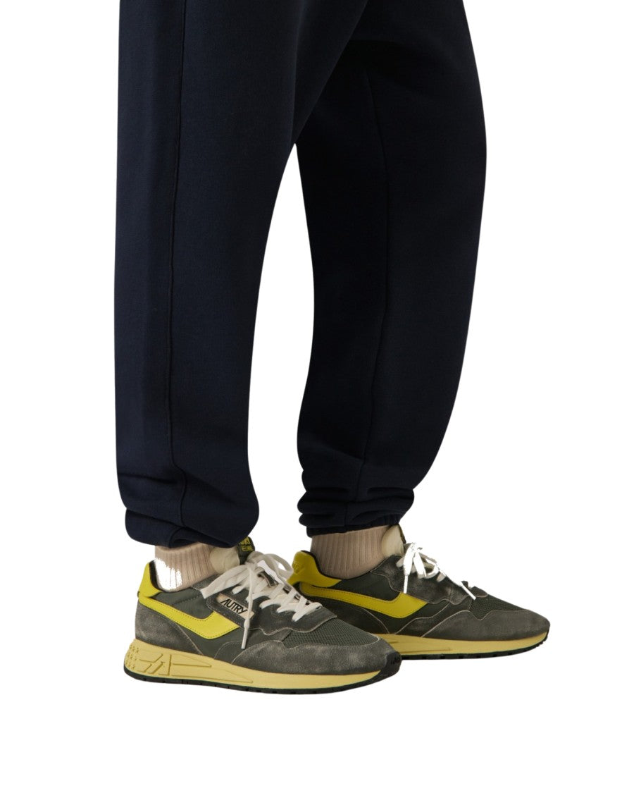 Autry Green Nylon Suede Reelwind Sneakers