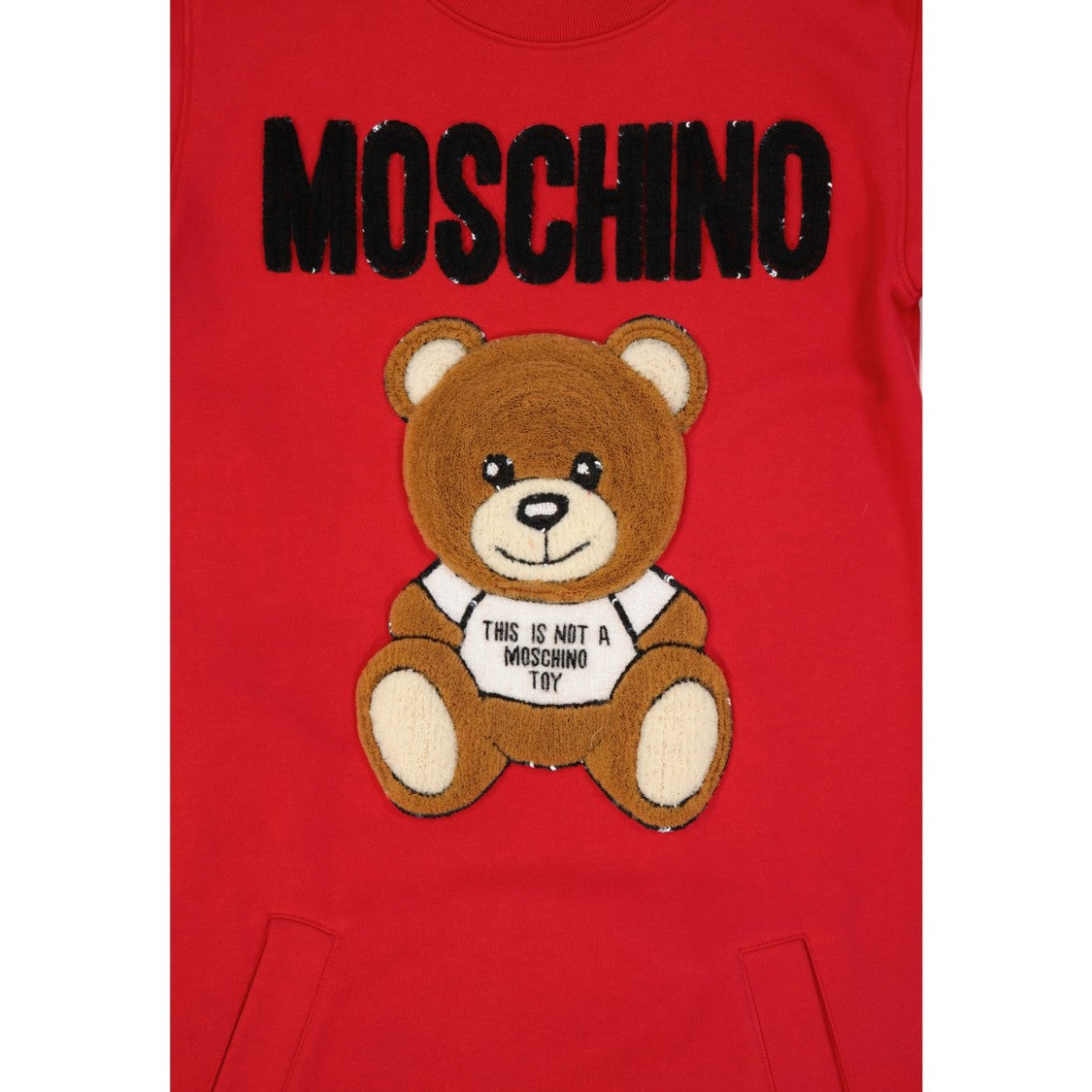 Moschino Cotton Teddy Dress