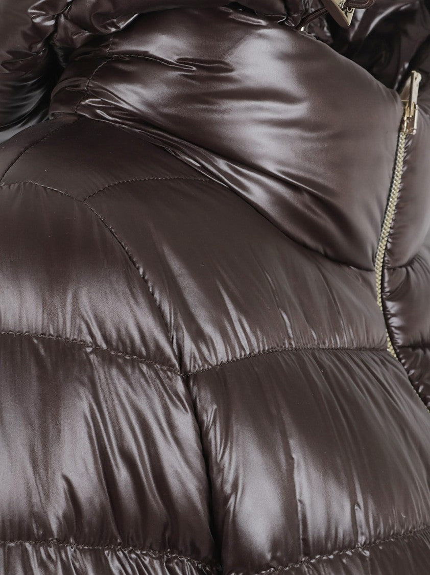 Herno Quilted Insulated Down Coat With Hood