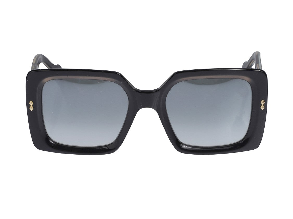 Kador Gold Kate Glamour Glossy Oversized Square Sunglasses