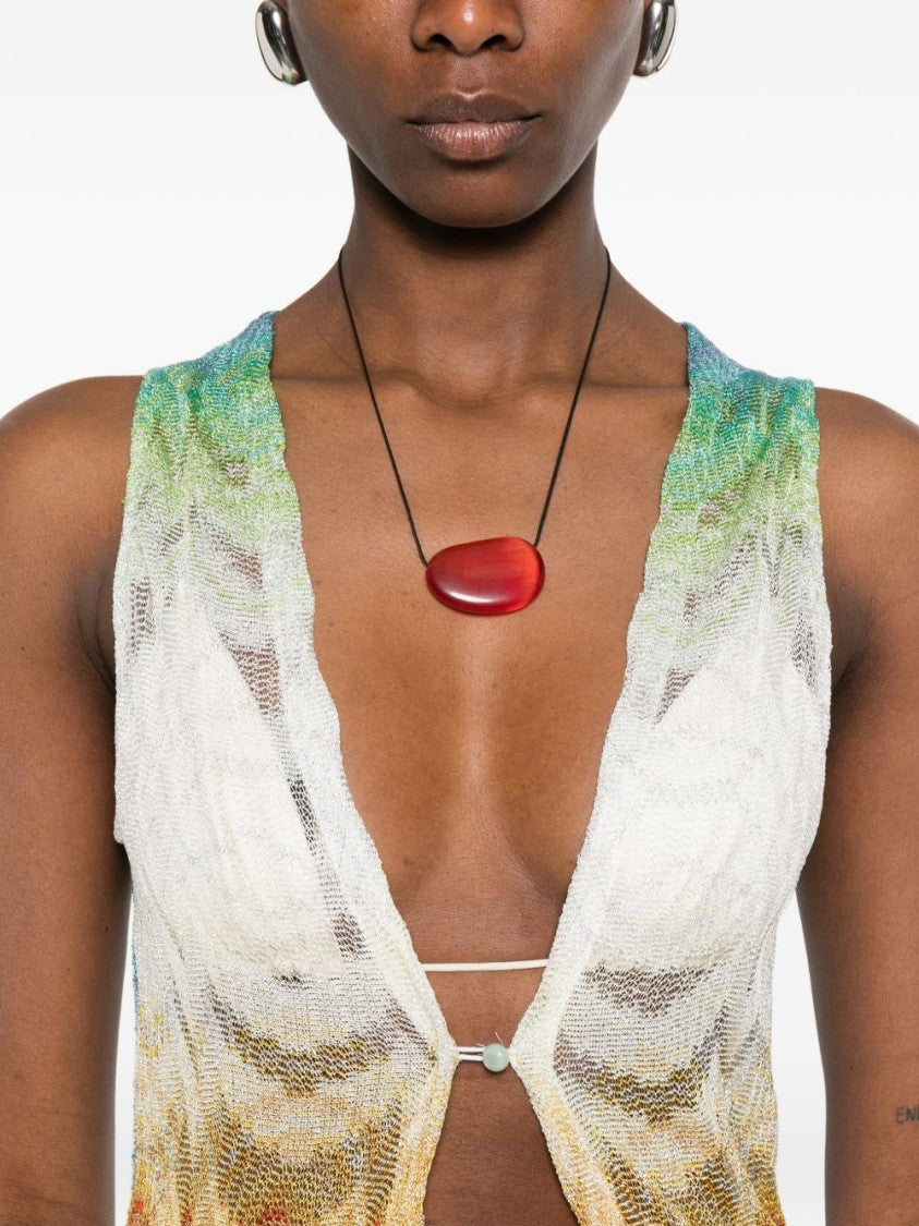 Missoni V-Neck Ankle-Length Dress