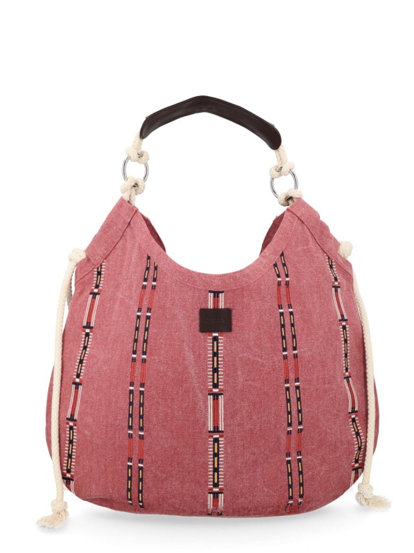 Isabel Marant Muted Rose Byron Cotton Tote Bag