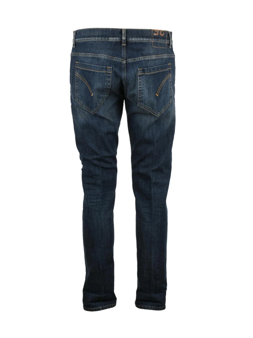 Dondup Blue George Skinny-Leg Stretch Jeans