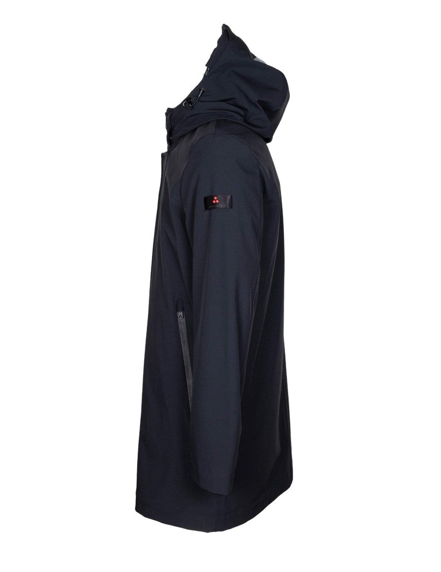 Peuterey Albali Kp Parka In Technical Fabric, Black
