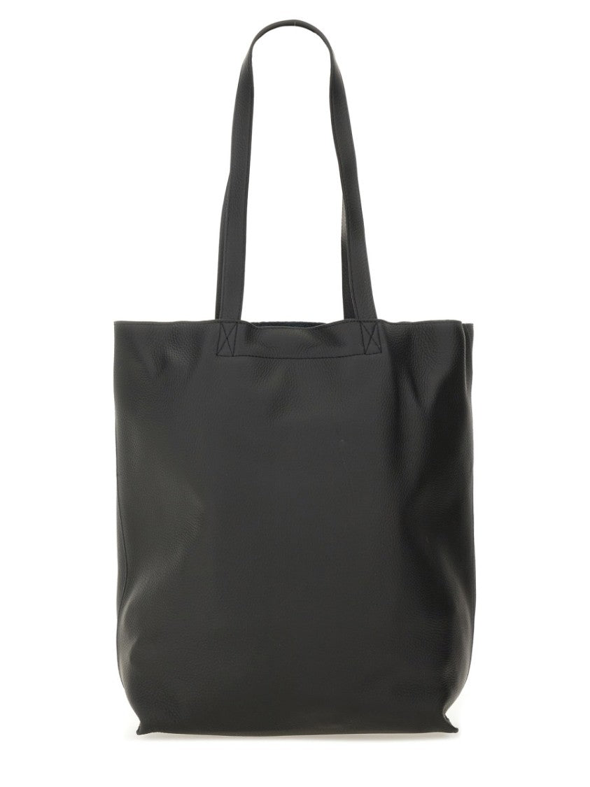 A.P.C. Medium Cowhide Leather Tote With Minimalist Design