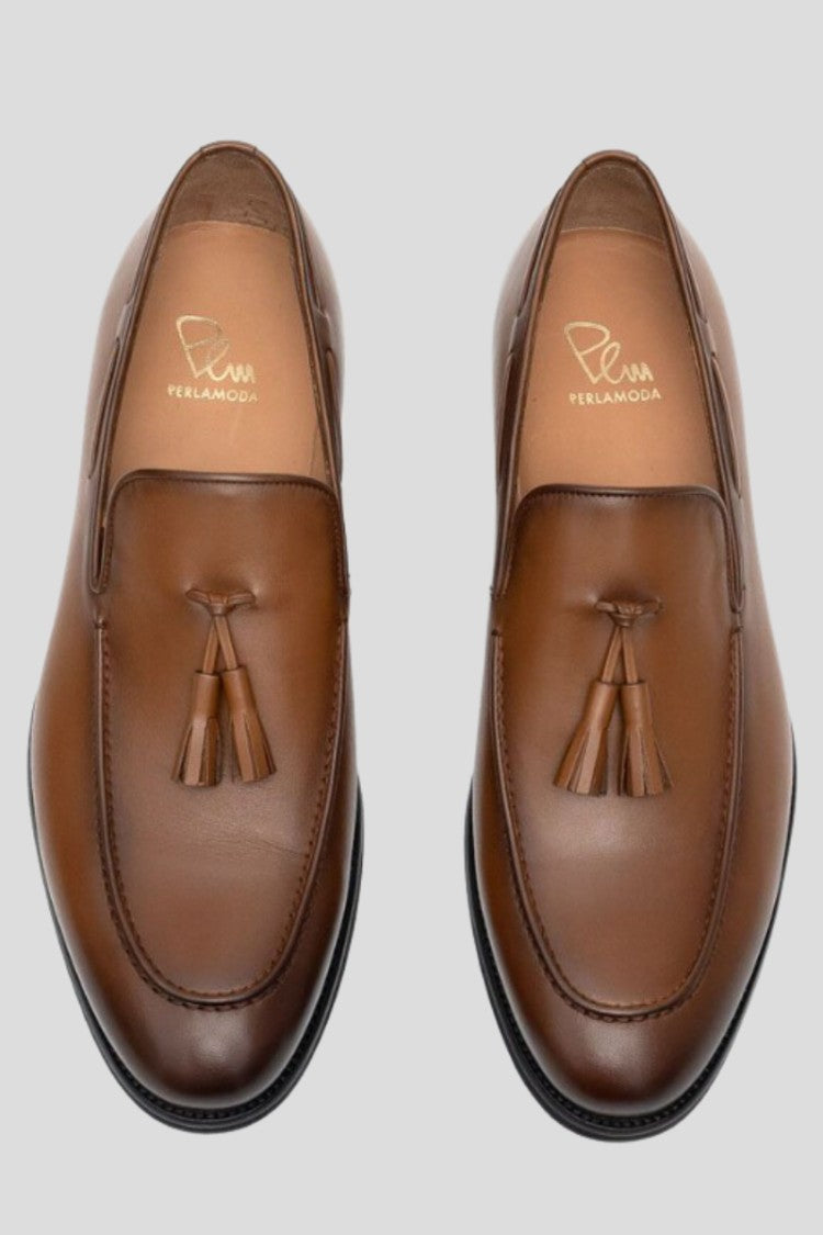 Philippe Lang Moccasins Leather In Brown