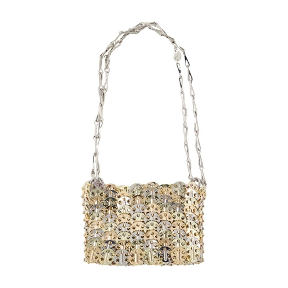 Rabanne Shoulder Bag - Acetate - Rose Gold