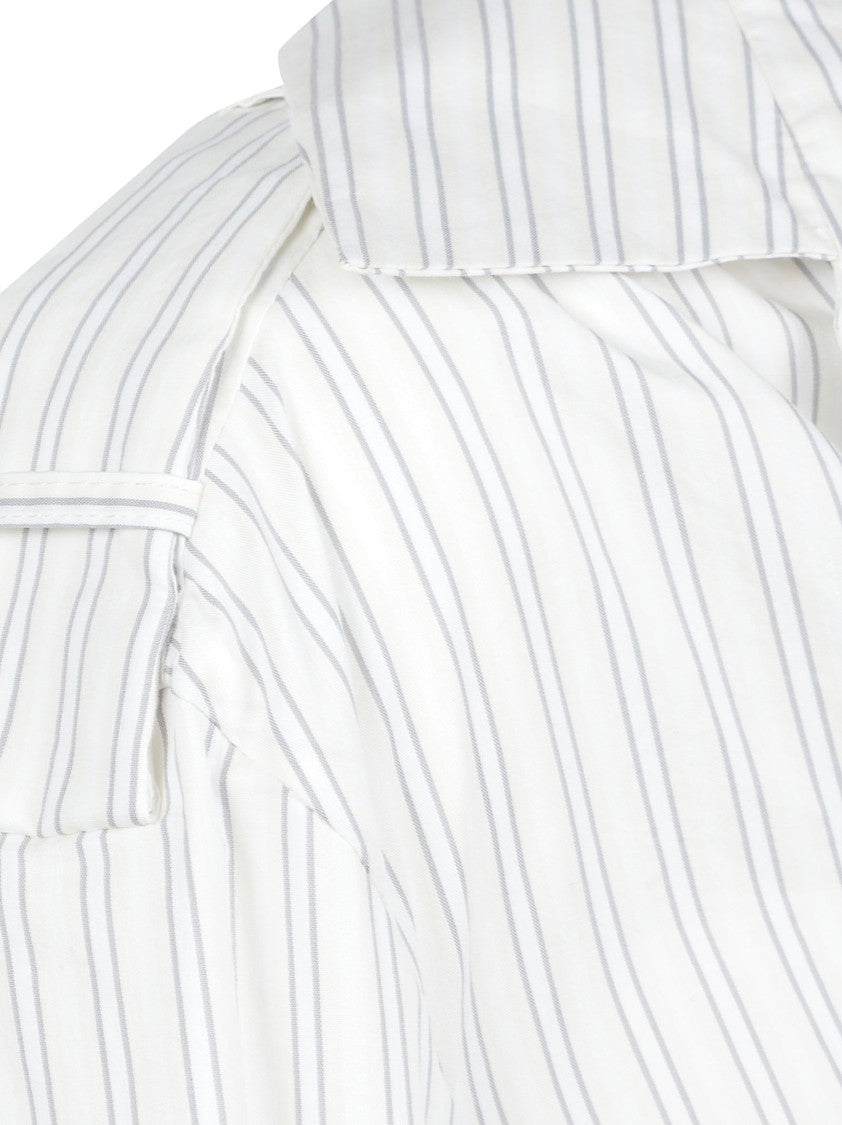 Iro Lazul Wrap-Style White Dress