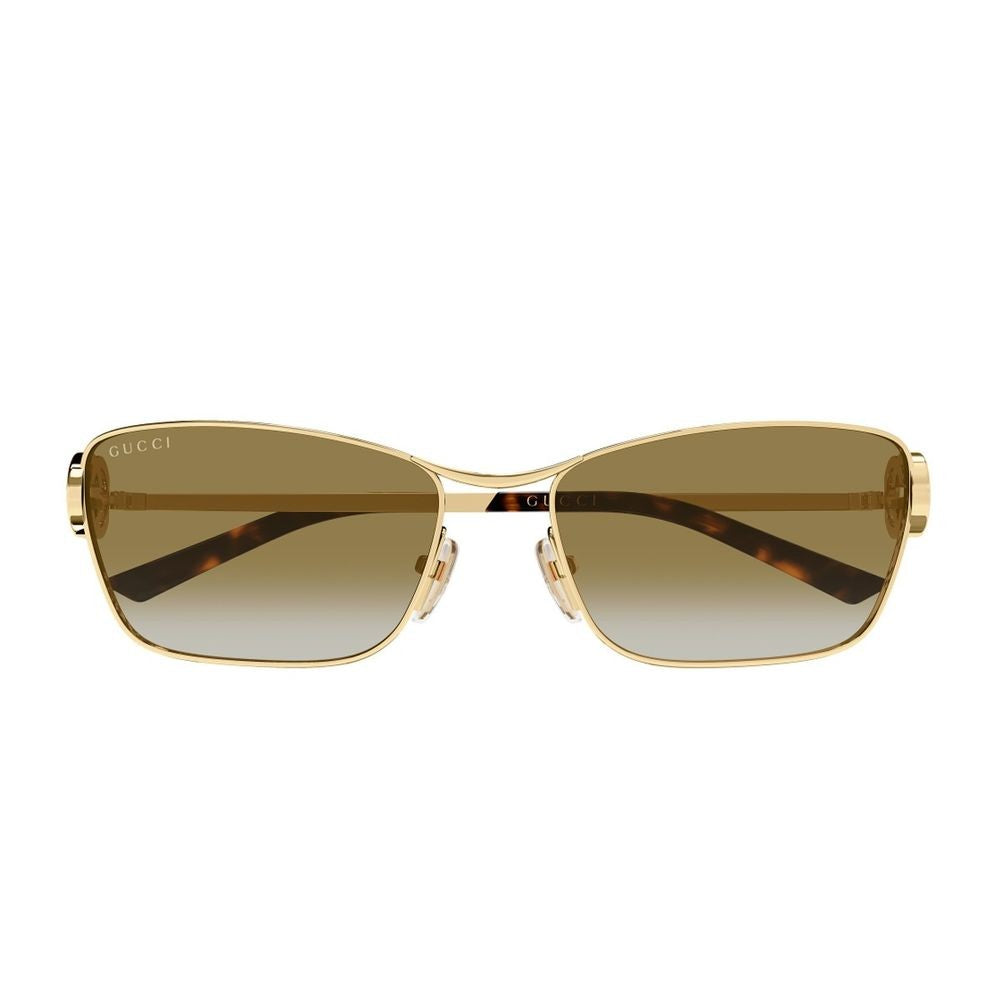 Gucci Gg2045s 003 Gold Brown Sunglasses