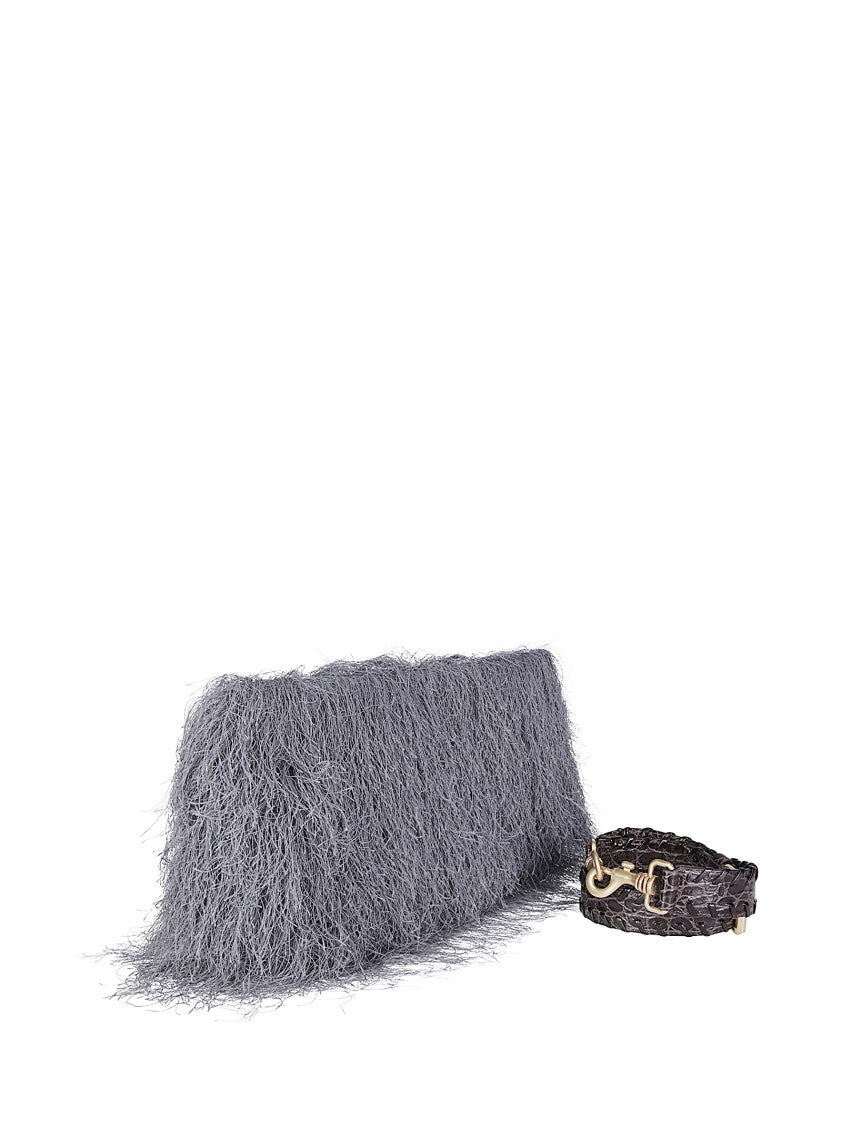 Dries Van Noten Structured Leather And Polyester Everyday Bag