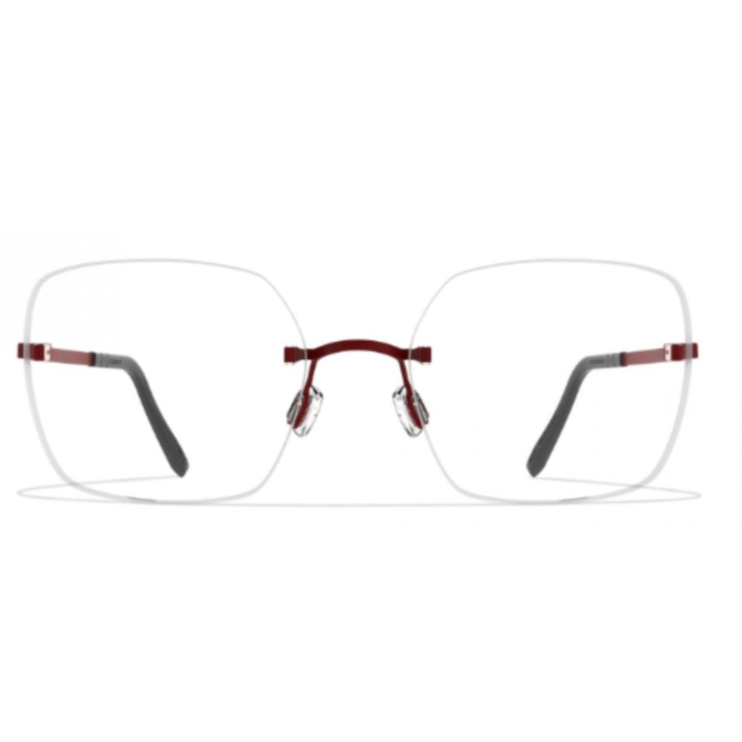 Blackfin Bf942 Aero A-M Rimless Rectangular Eyeglasses With Beta Titanium Alloy Frame