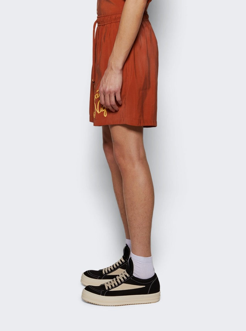 Amiri Saturday Night Short Burnt Orange