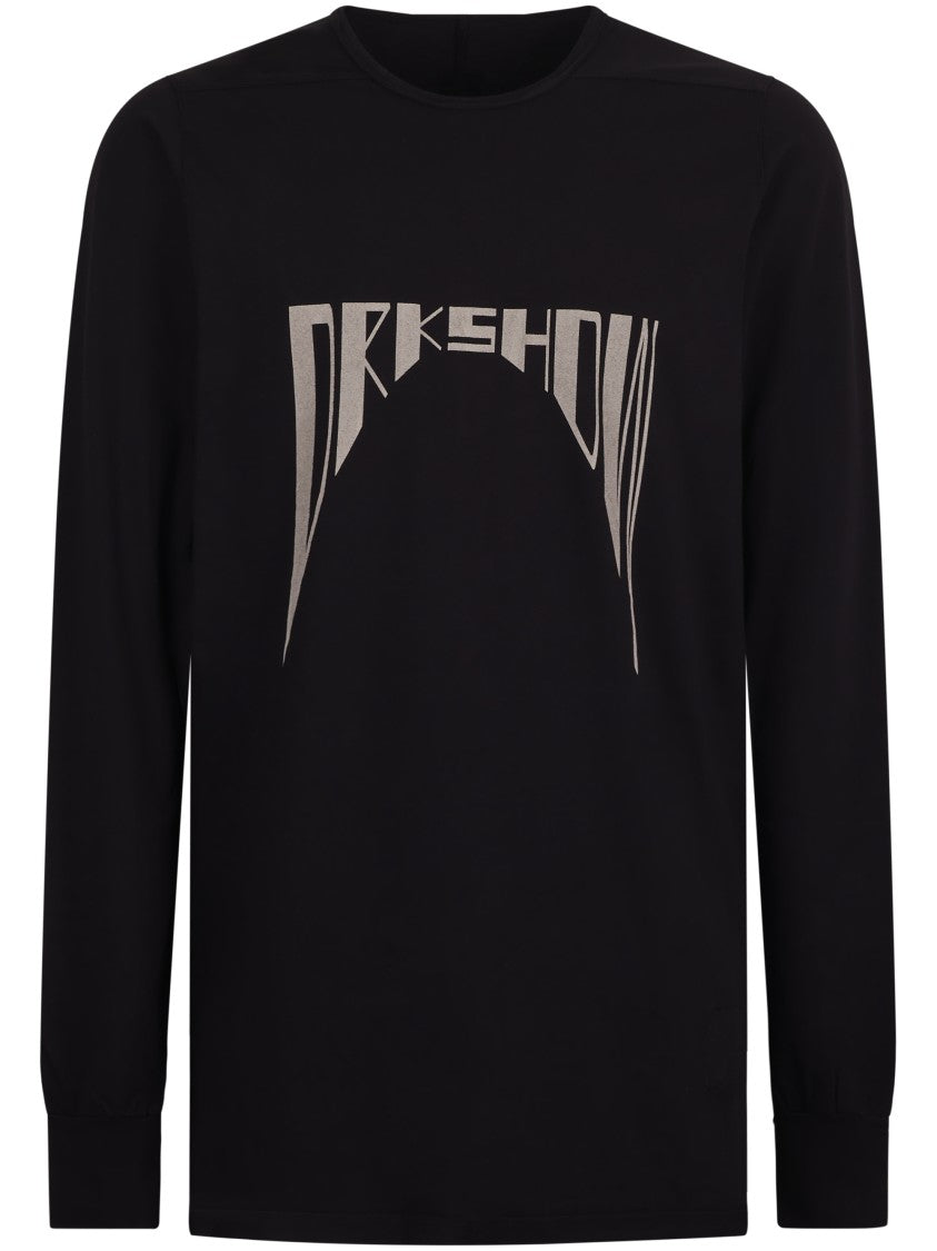 Drkshdw By Rick Owens Relaxed Fit Long-Sleeved T-Shirt With Minimalist Aesthetic