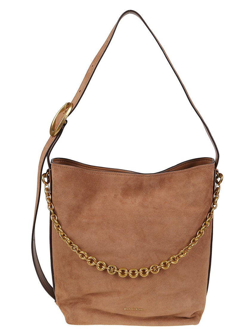 Michael Kors Large Nolita Bucket Leather Shoulder Bag